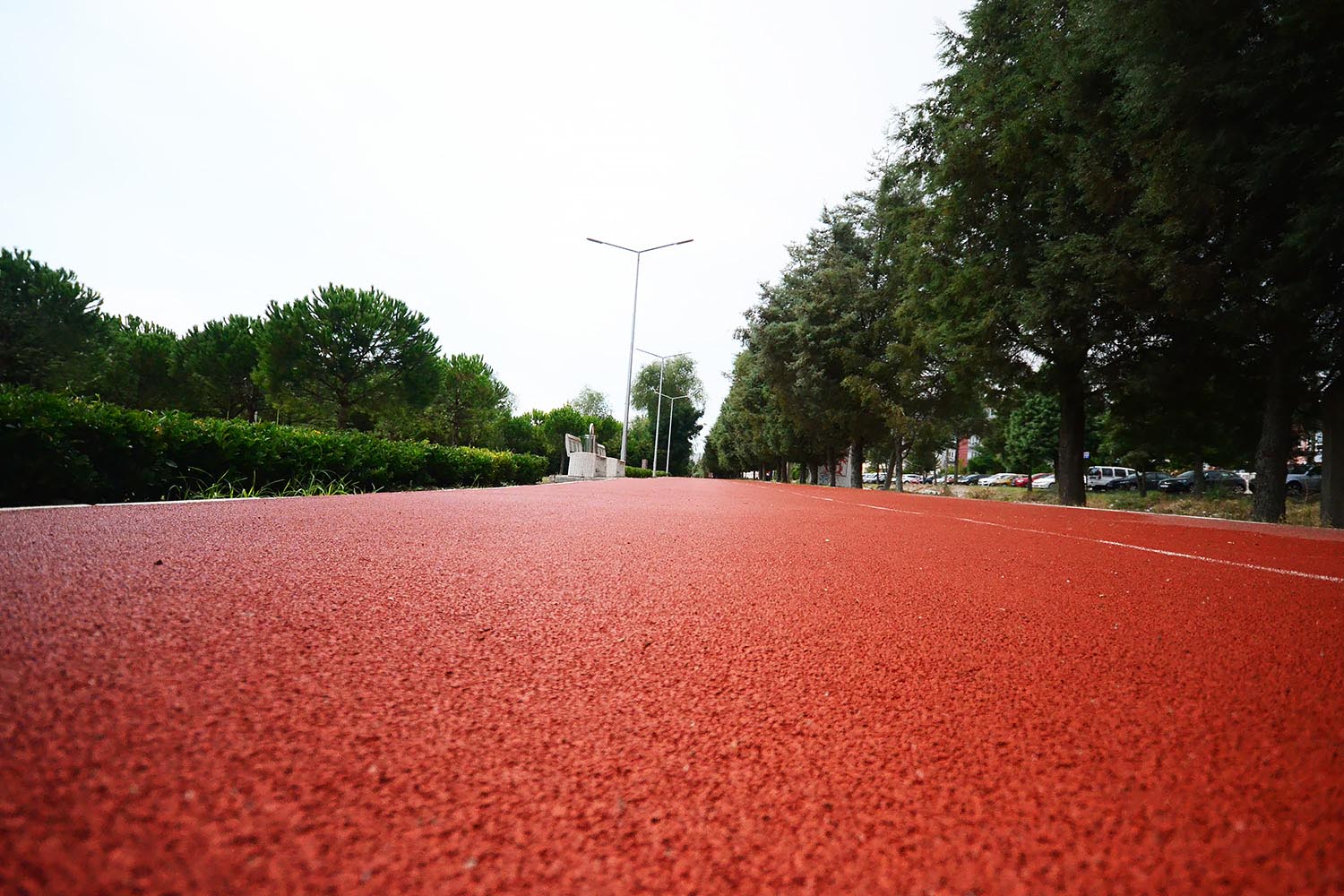 کفپوش تارتان پیاده‌رو و پارک‌ها