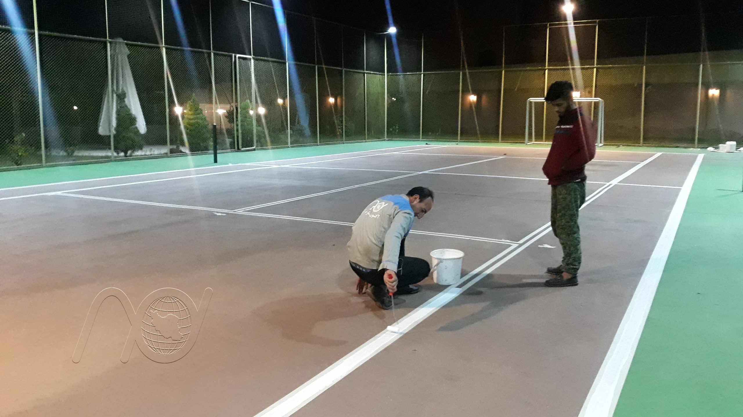 کفپوش پلی یورتان ورزشی